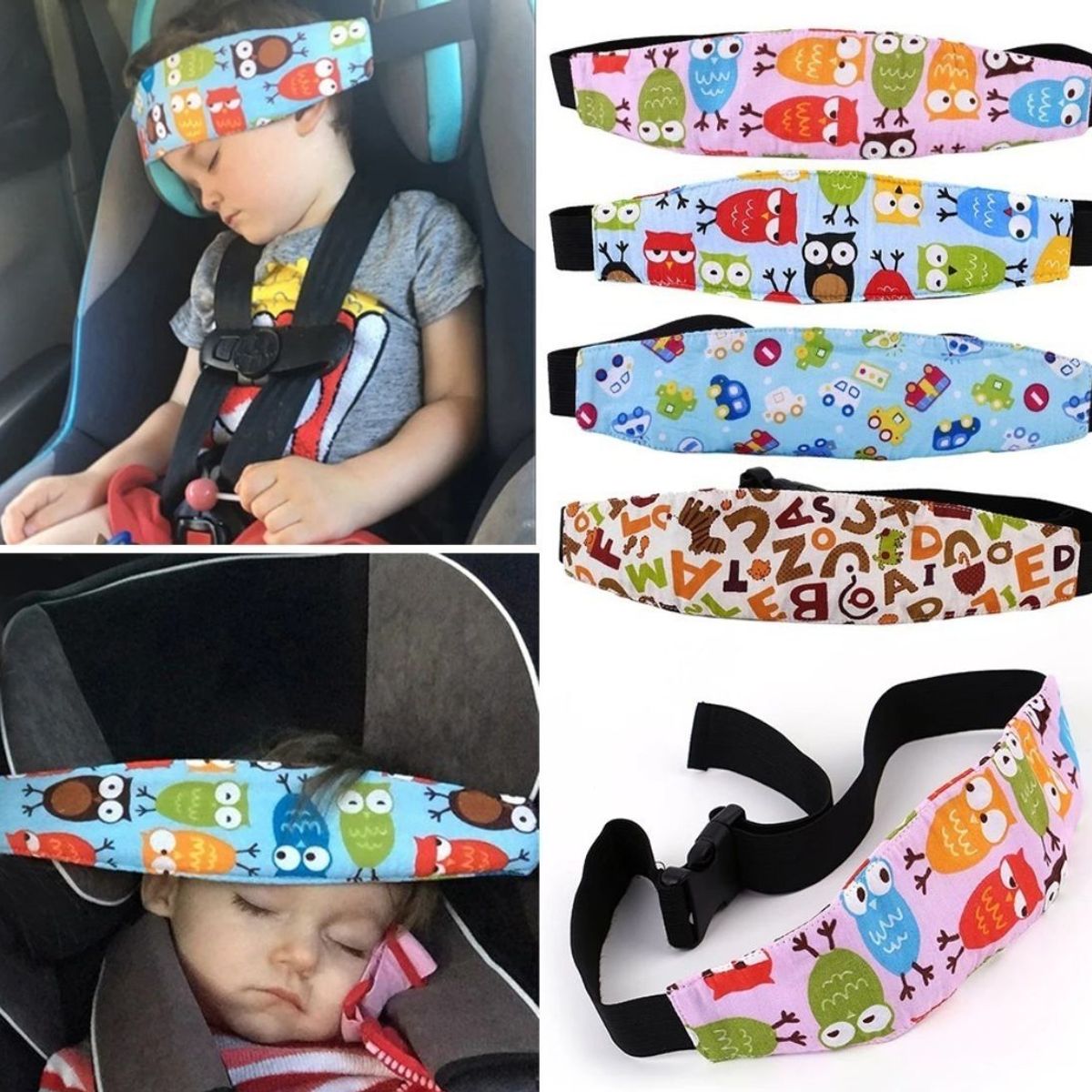 GENERICO - Sujetador Cabeza Bebé Niño Silla De Auto Sostenedor Cabeza