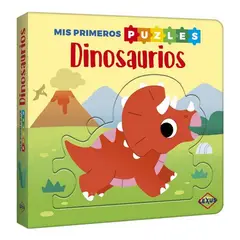 GENERICO - Mis Primeros Puzles Dinosaurios - Cuento Y Puzle 5 Piezas