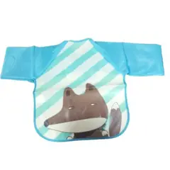 GENERICO - Babero manga larga impermeable bebe y niños