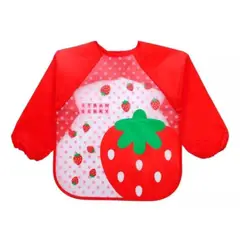 GENERICO - Babero manga larga impermeable bebe y niños