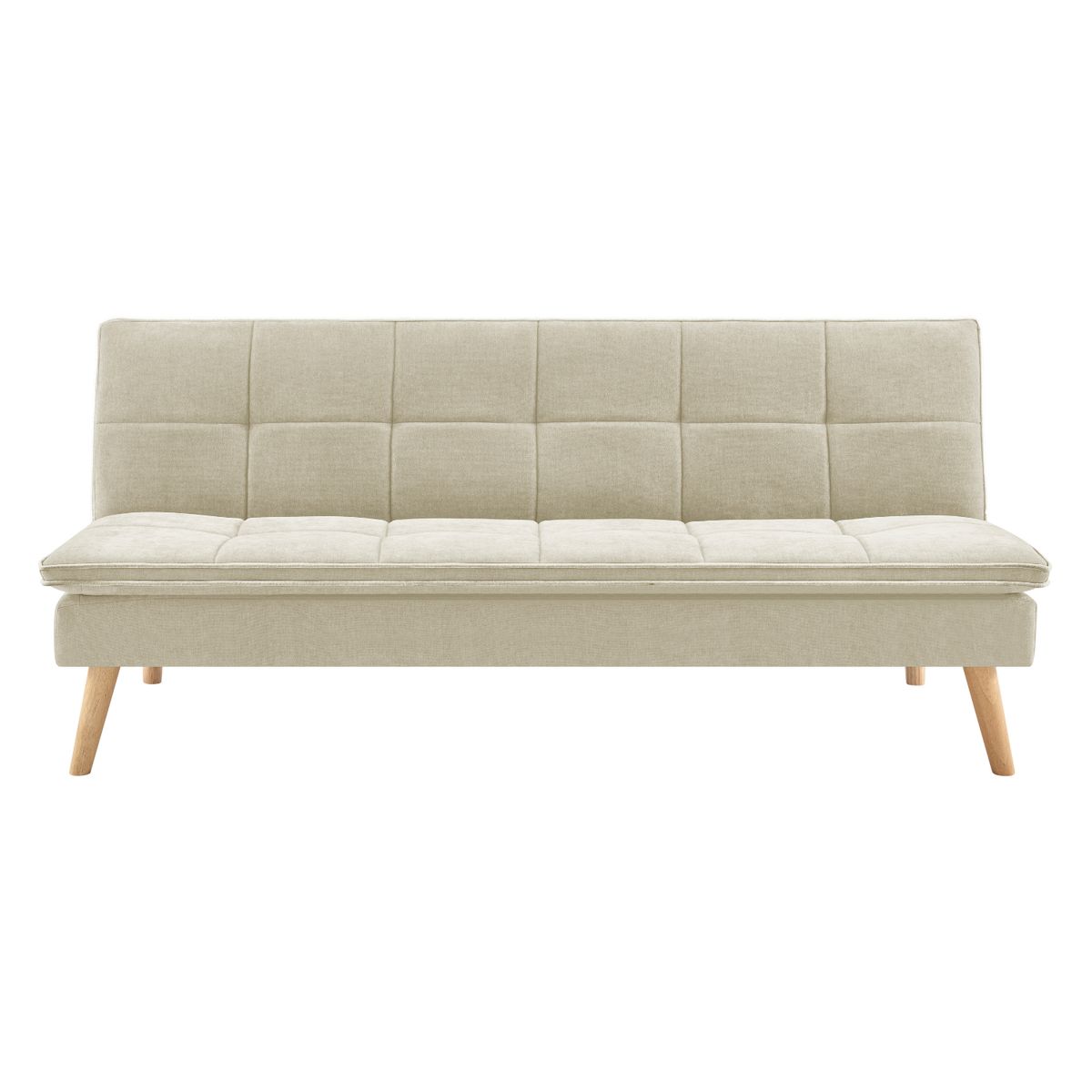 HOME&CONCEPT - Futon Sky Q11 3 Cuerpos 182x88x80cm - Beige - Tamano Unico