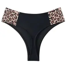 LIKE SHOP - Traje de Baño Mujer Animal print Bikini Tiro Extra Alto Colaless 8413