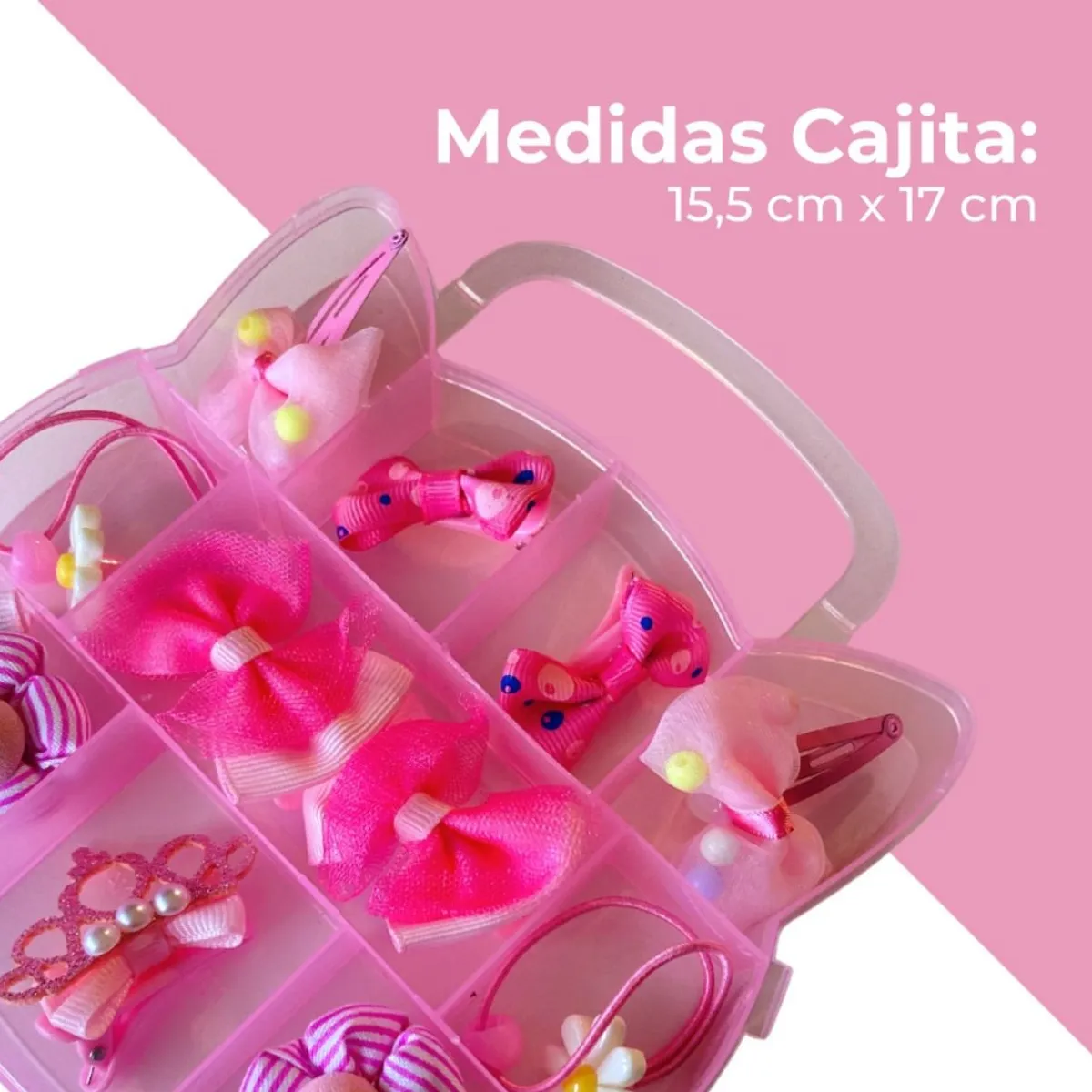 GENERICO - Estuche Para Bebésniñas De Pinches Y Colets