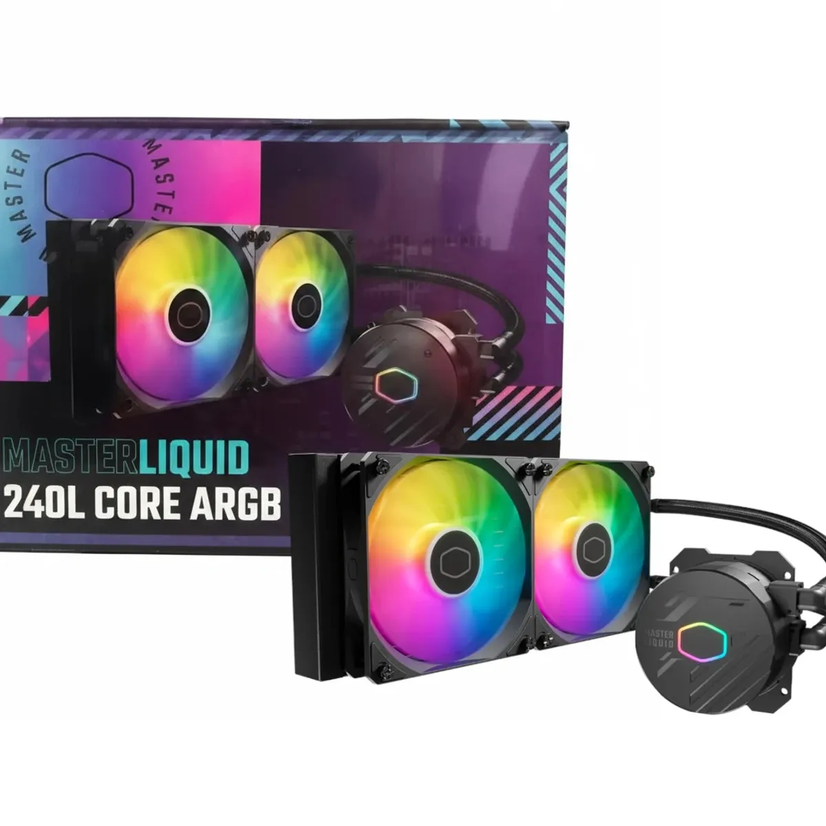 COOLER MASTER - Cooler Master - Master Liquid 240l Core Argb - Spectrum