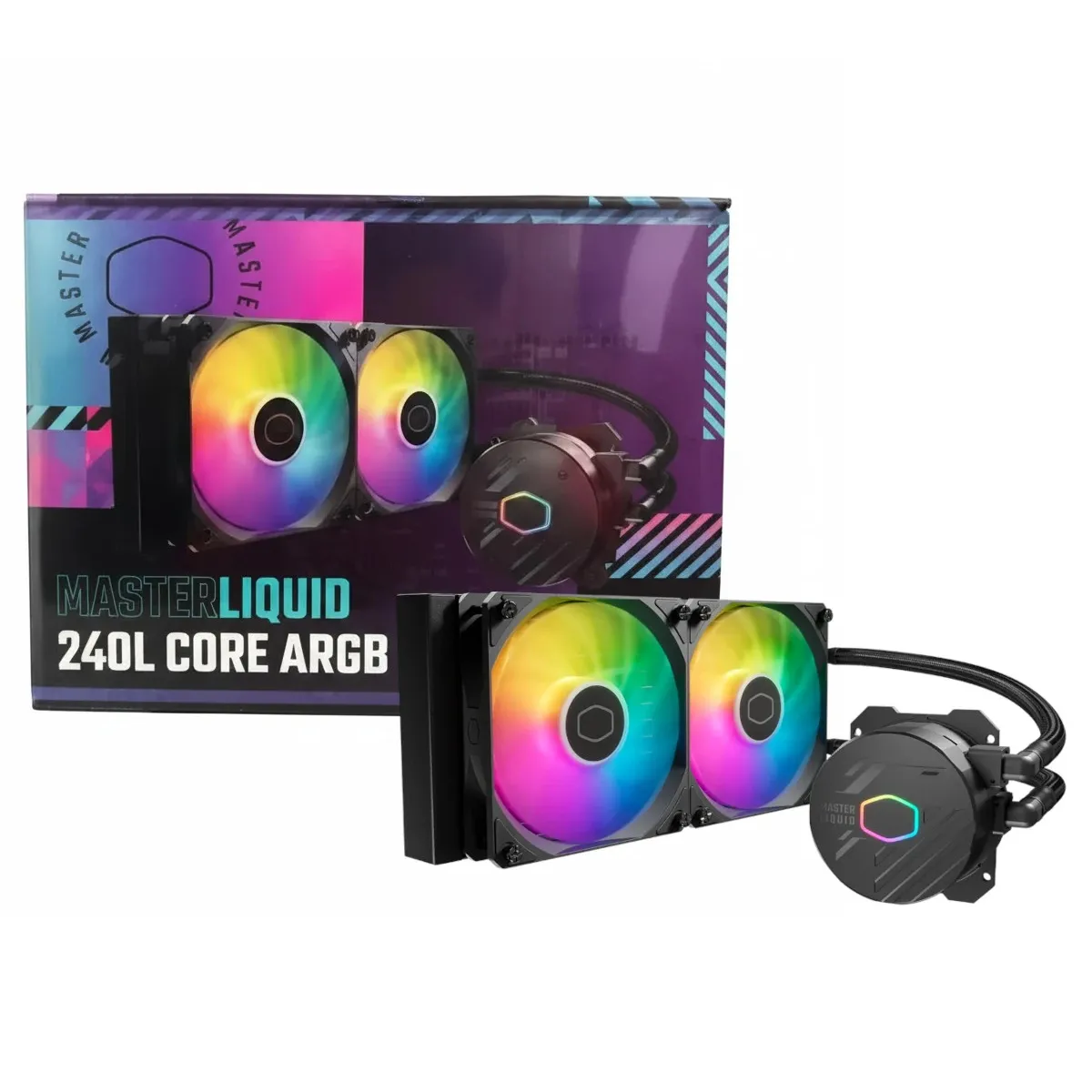 COOLER MASTER - Cooler Master - Master Liquid 240l Core Argb - Spectrum