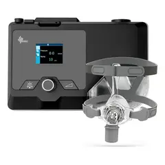 TOPMEDIC - Auto Cpap Resmart + Humidificador + Tubo + Máscara Nasal Talla S -