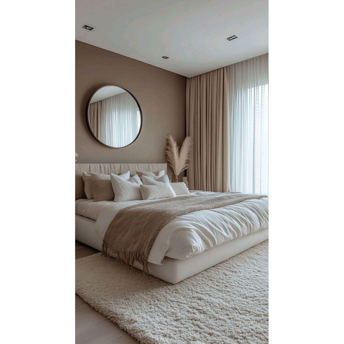 DEKAM DISEÑO - Espejo Redondo Negro 80 Cms