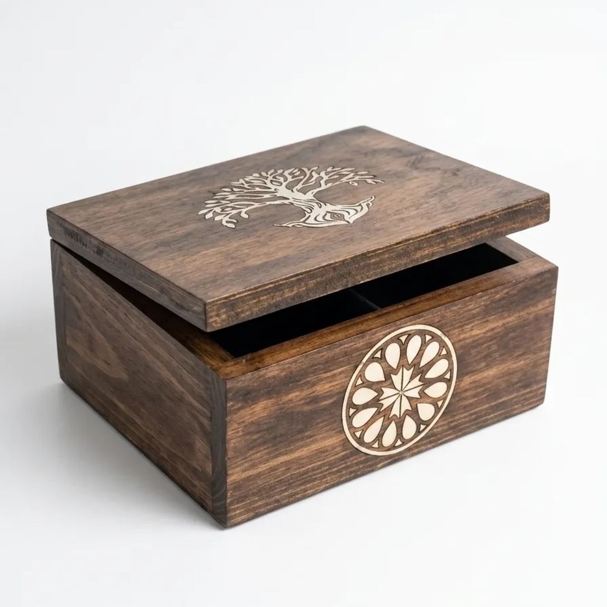 ARBORIUM - Caja de madera Vintage tipo baul