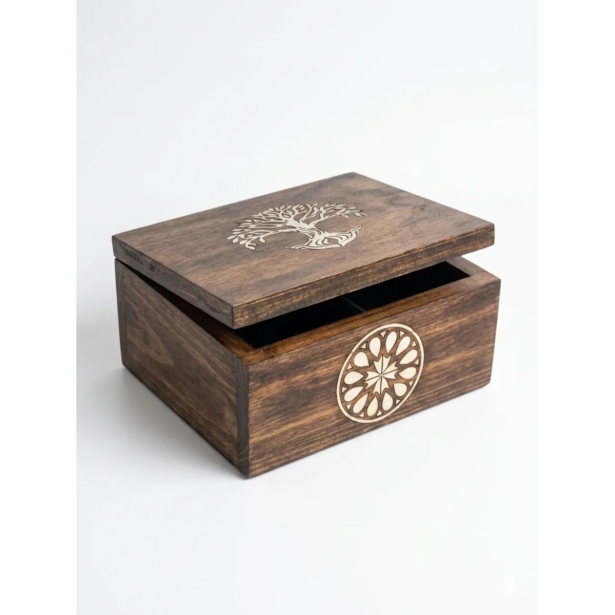ARBORIUM - Caja de madera Vintage tipo baul