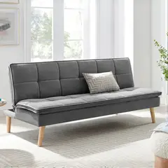 HOME&CONCEPT - Futón Sky Q11 3 cuerpos - 182X79X84 Gris Oscuro SQ11-G