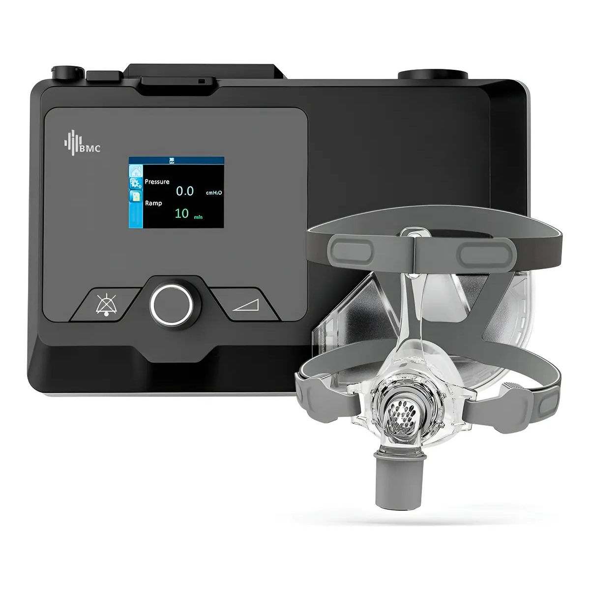 TOPMEDIC - Auto Cpap Resmart + Humidificador + Tubo + Máscara Nasal Talla L - Topmedic