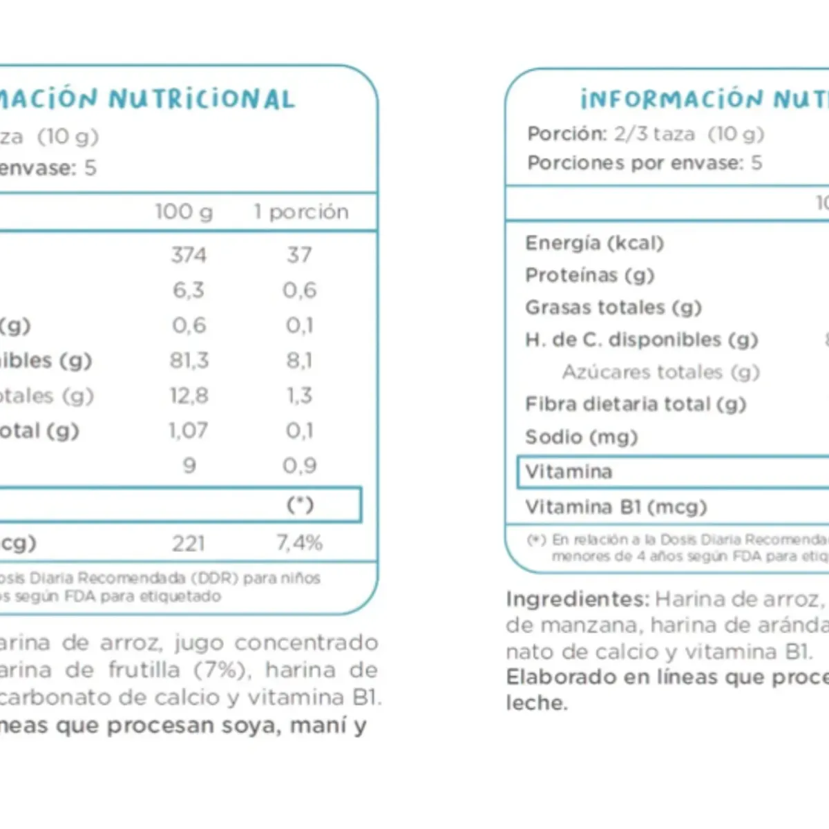KUNA FOODS - 2u Mix Puffs familiar manzana - arandano y frutilla - betarraga kuna foods 50gr cu