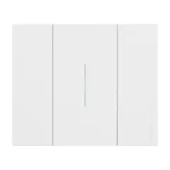 BTICINO - Cubre Tecla PDimmer 2 Modulos Blanca Living Now