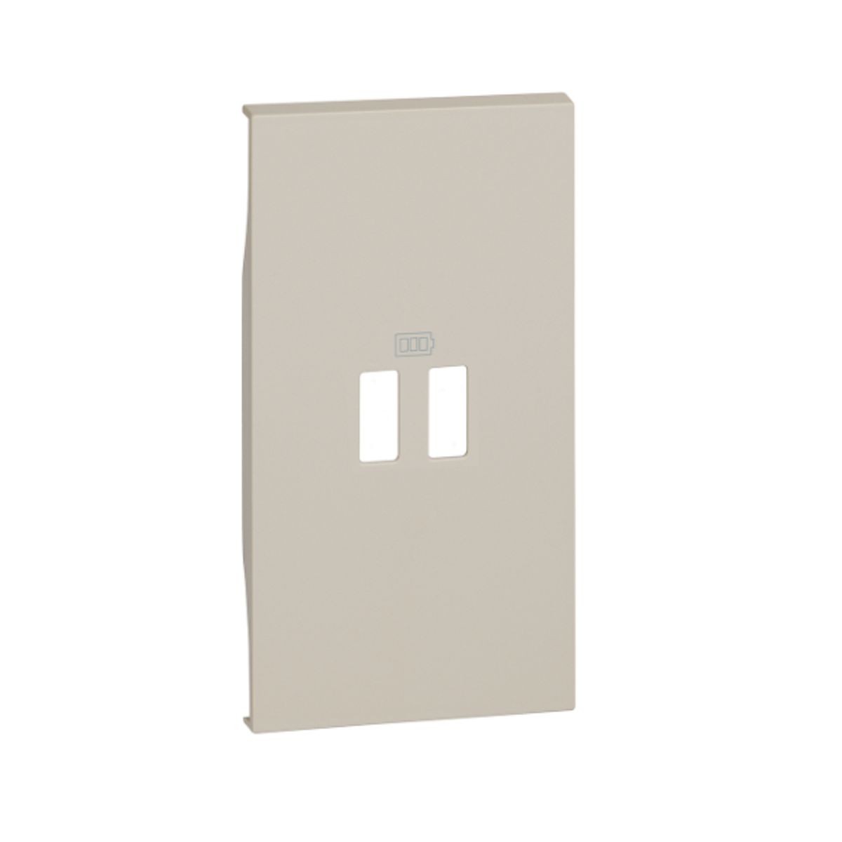 BTICINO - Cubre Tecla Usb 2 Modulos Bticino Arena Living Now