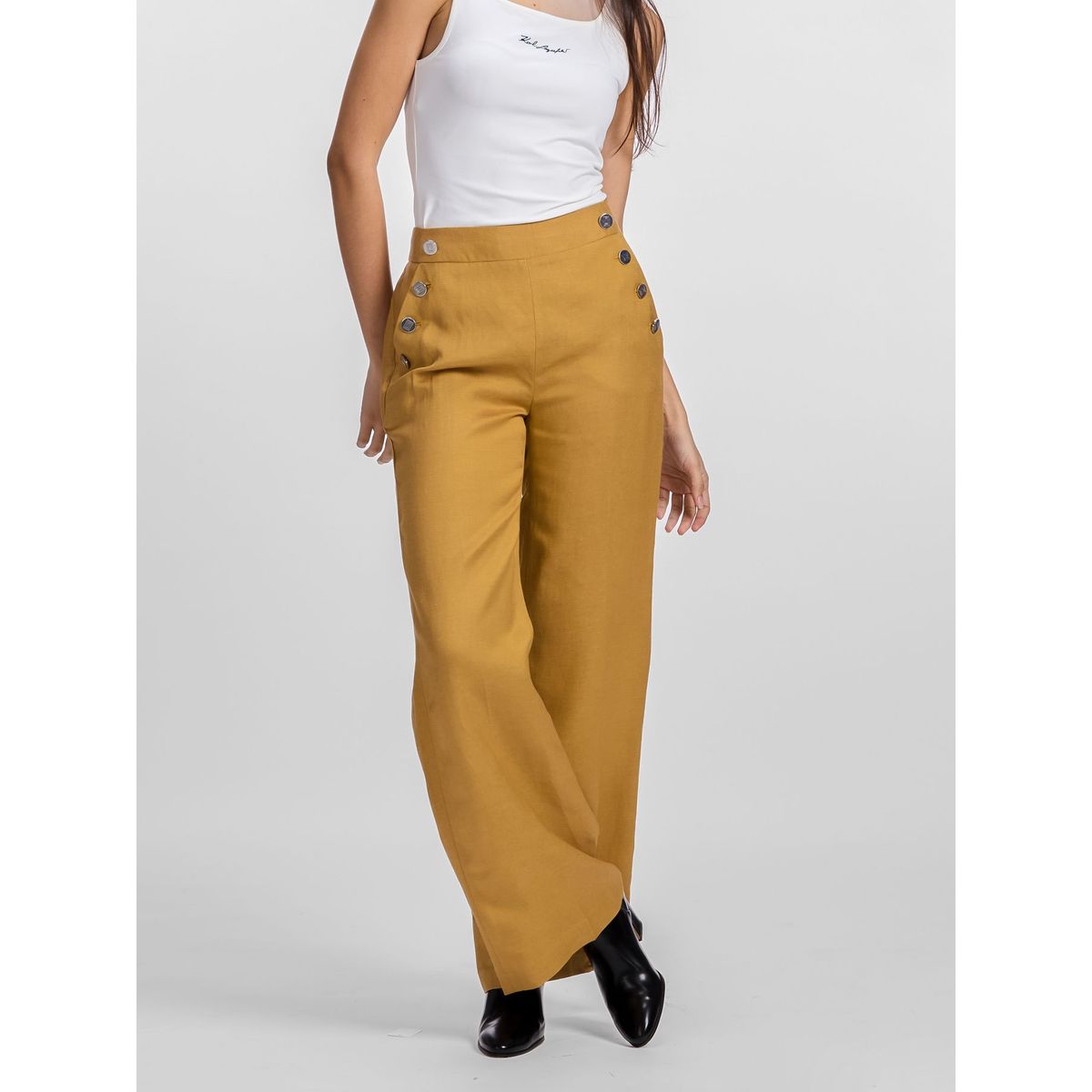 KARL LAGERFELD - Pantalón con inspiración náutica