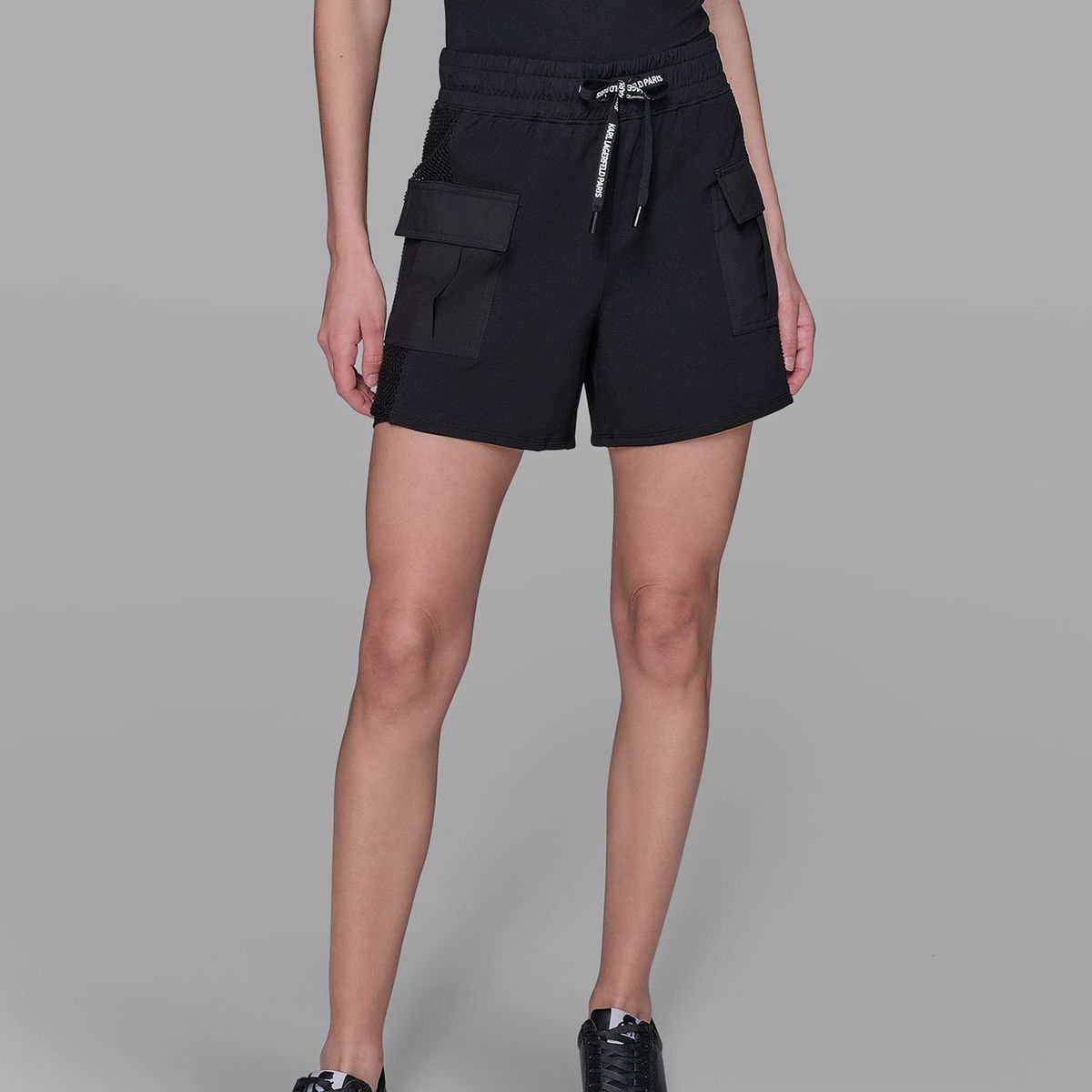 KARL LAGERFELD - Short de malla