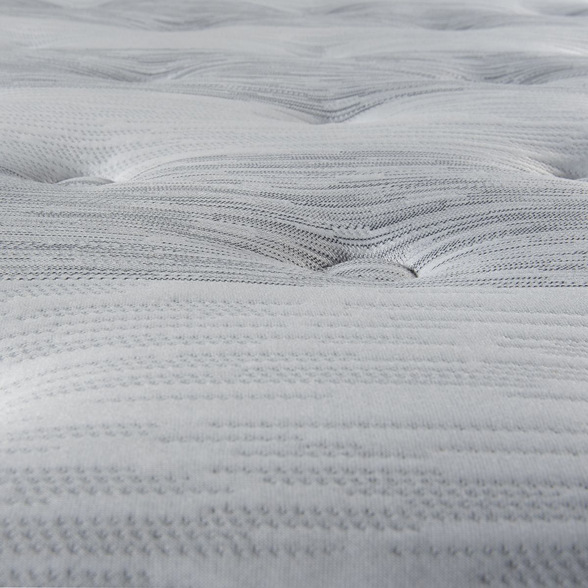 PRELUDE - Cama Europea Prelude Radiant Respaldo Praga Plata 1.5 pza