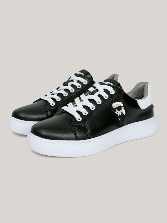 Zapatillas con parche de KARL Negro