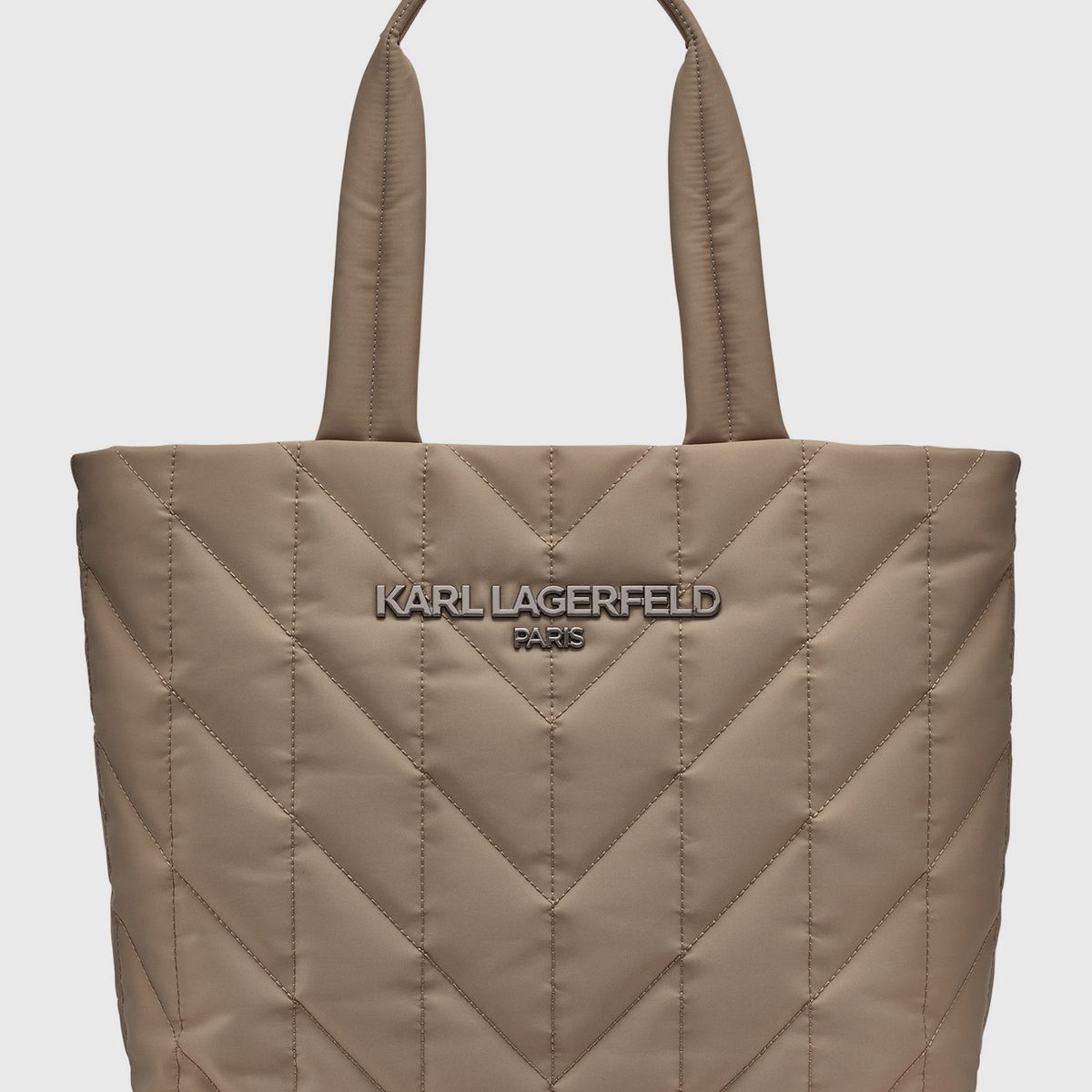 KARL LAGERFELD - Cartera tote acolchada de viaje