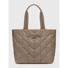 KARL LAGERFELD - Cartera tote acolchada de viaje