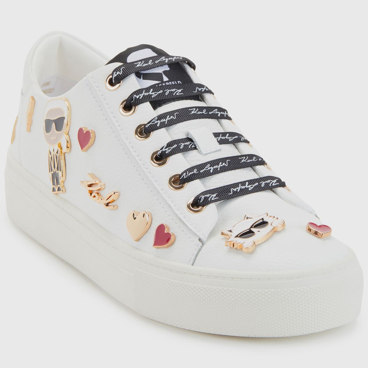 KARL LAGERFELD - Zapatillas con cordones - Cate pins