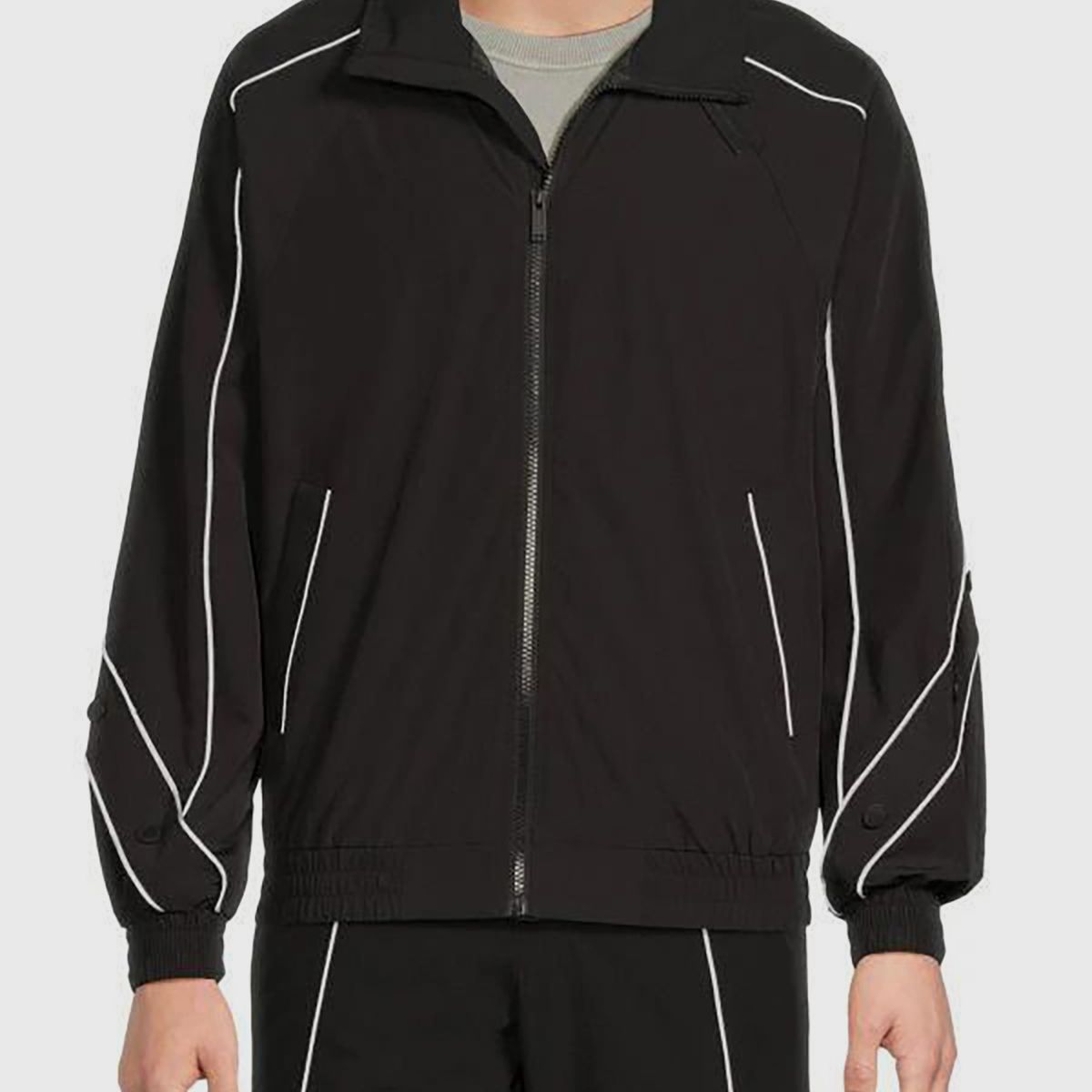 KARL LAGERFELD - Chaqueta bomber con ribetes en contraste