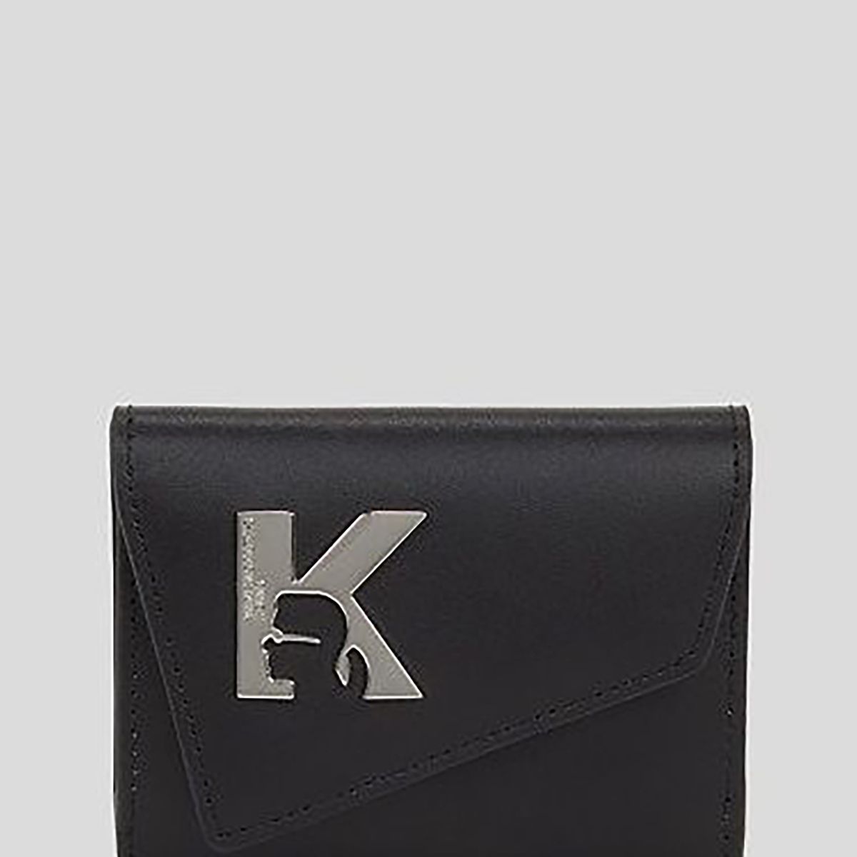 KARL LAGERFELD - Billetera bifold con solapa