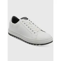 KARL LAGERFELD - Zapatillas de cuero con suela dentada estilo urbano