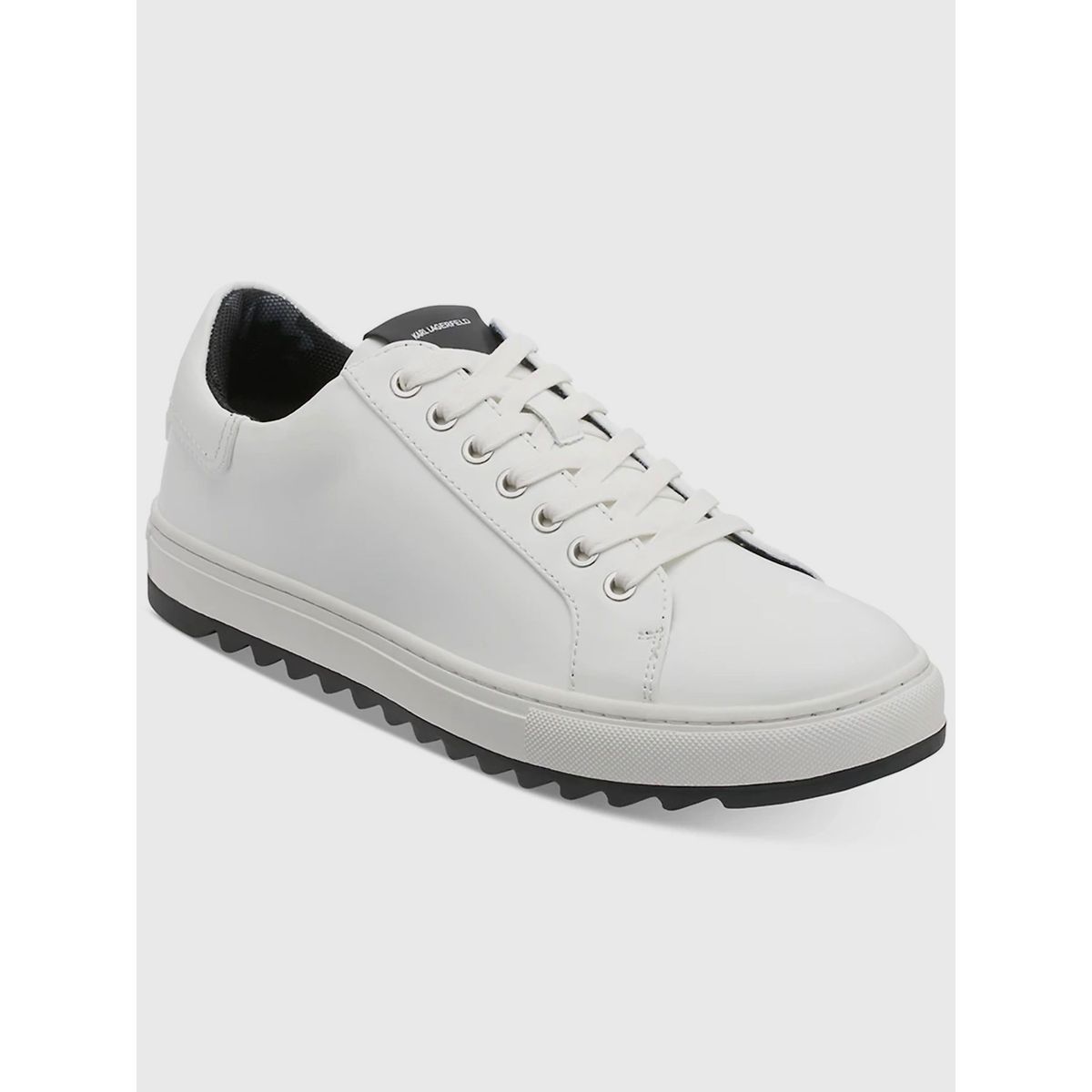 KARL LAGERFELD - Zapatillas de cuero con suela dentada estilo urbano