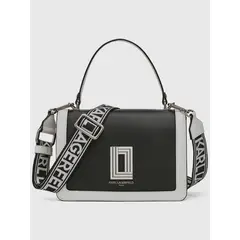 KARL LAGERFELD - Cartera cruzada con solapa - Simone