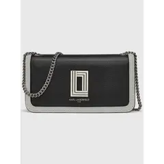 KARL LAGERFELD - Cartera cruzada con pines - Kosette