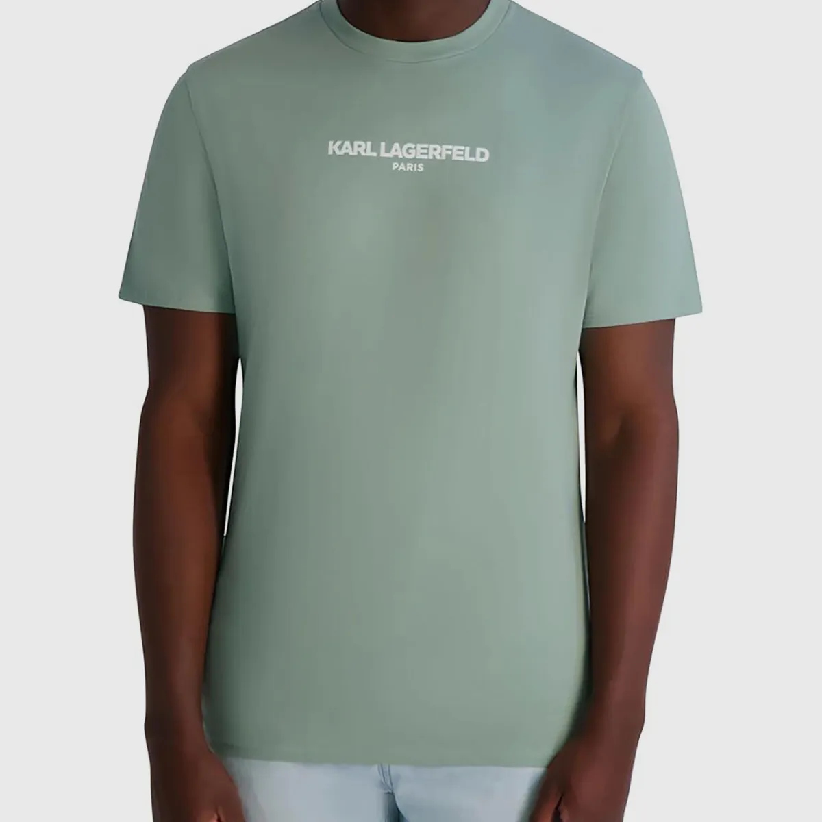 KARL LAGERFELD - Polera esencial de manga corta