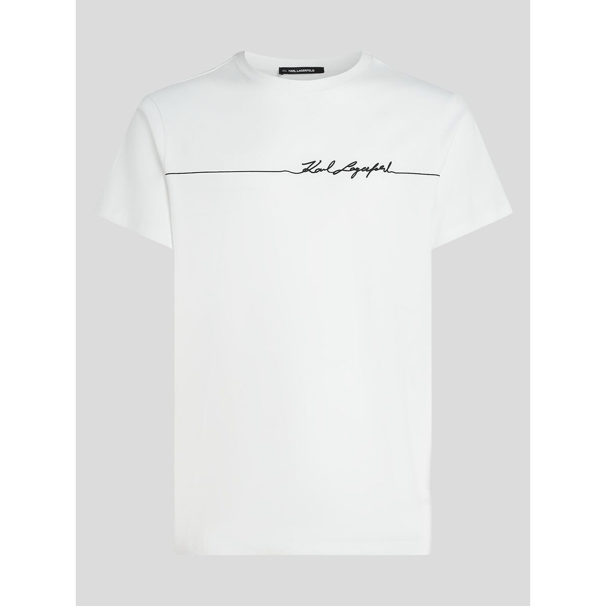 KARL LAGERFELD - Polera con estampado gráfico - Signature Line