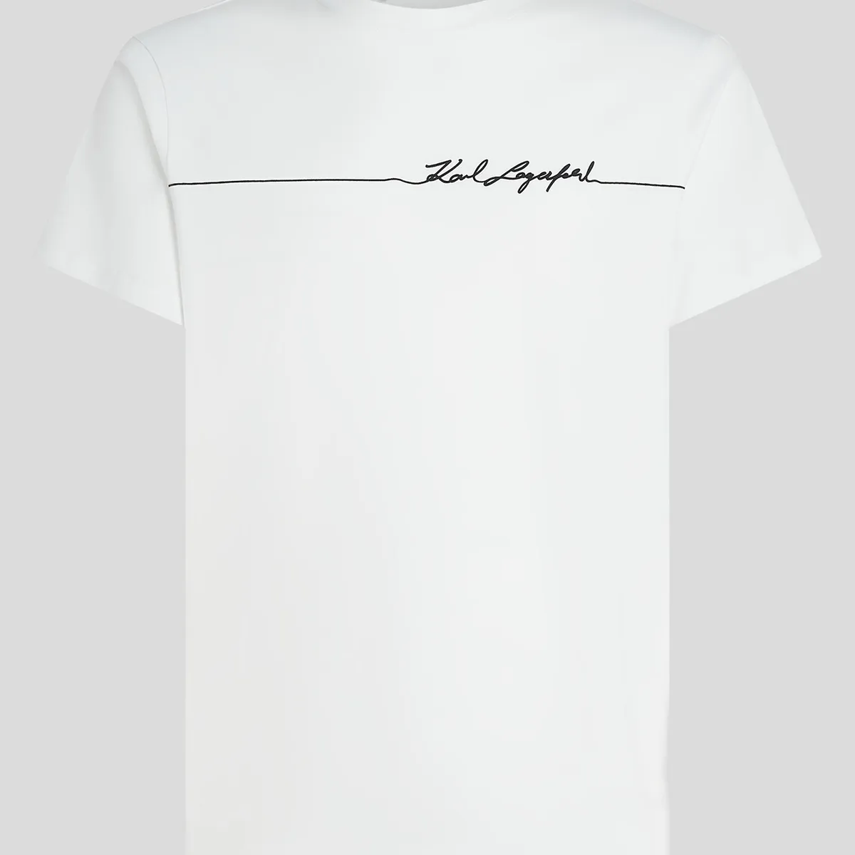 KARL LAGERFELD - Polera con estampado gráfico - Signature Line