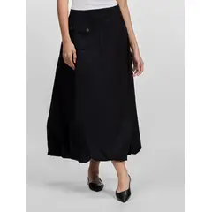 KARL LAGERFELD - Falda midi bubble