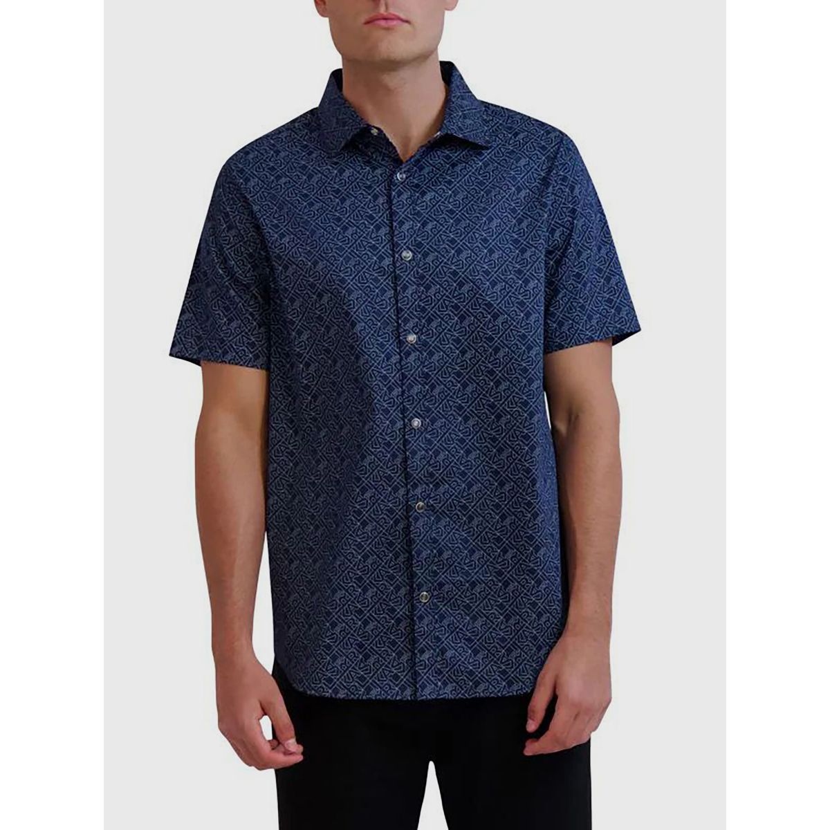 KARL LAGERFELD - Camisa de manga corta con estampado de logo