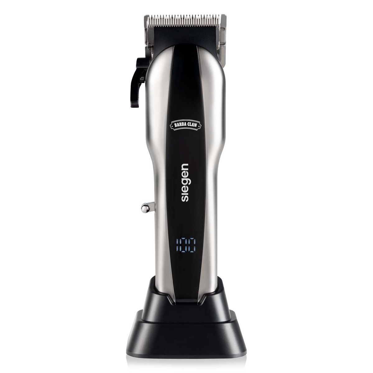 SIEGEN - Cortapelos Clipper SG-8620, Carga Rápida+ 8 peines de alzada