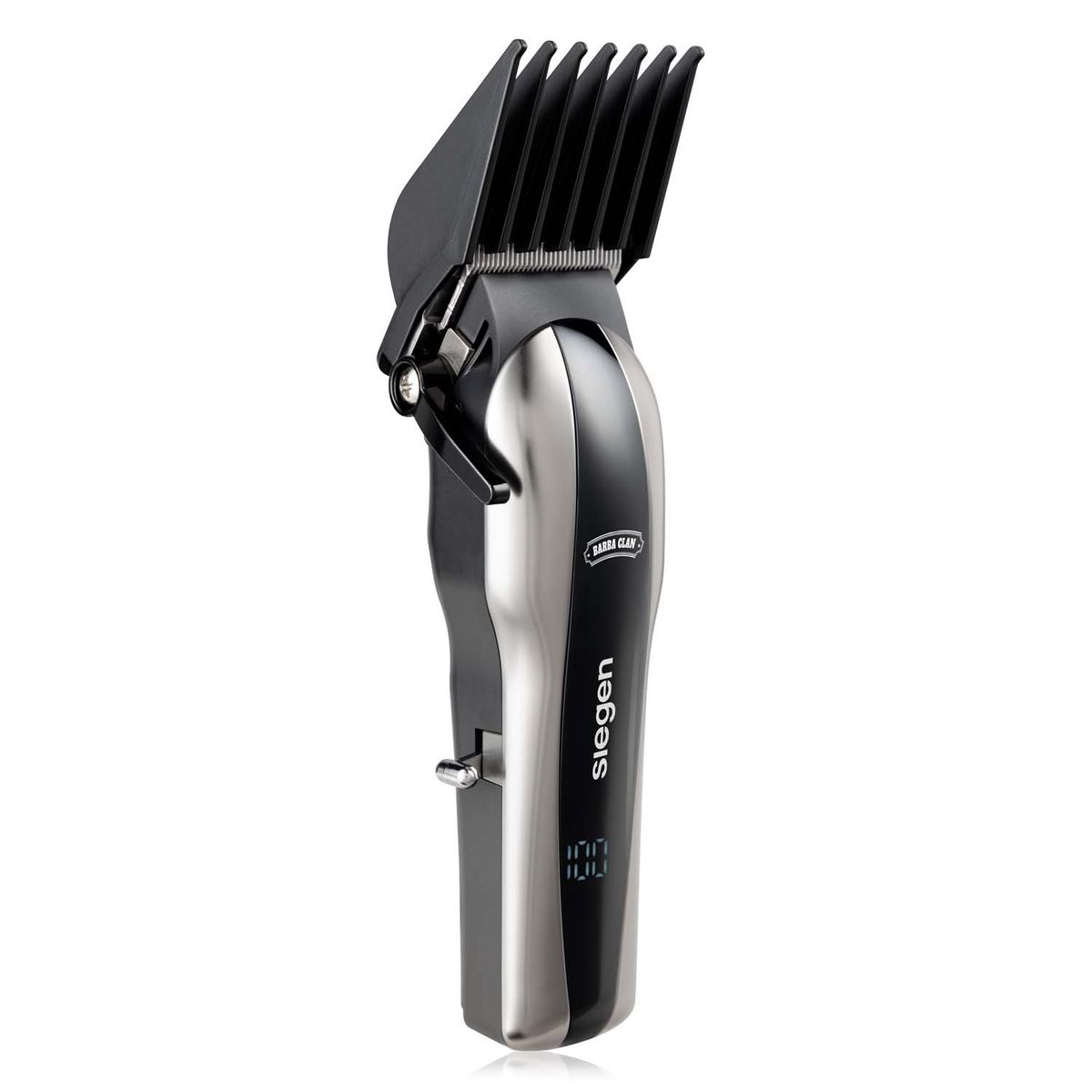 SIEGEN - Cortapelos Clipper SG-8620, Carga Rápida+ 8 peines de alzada