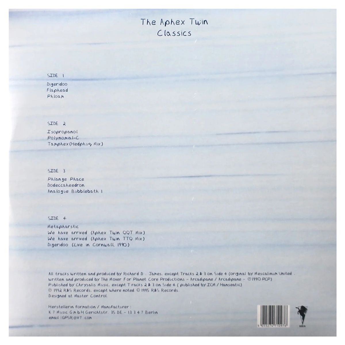 GENERICO - Aphex Twin - Classics - Vinilo Doble