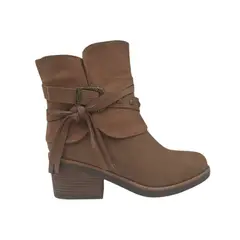 HERIEL - Botín Camel Taco Mujer