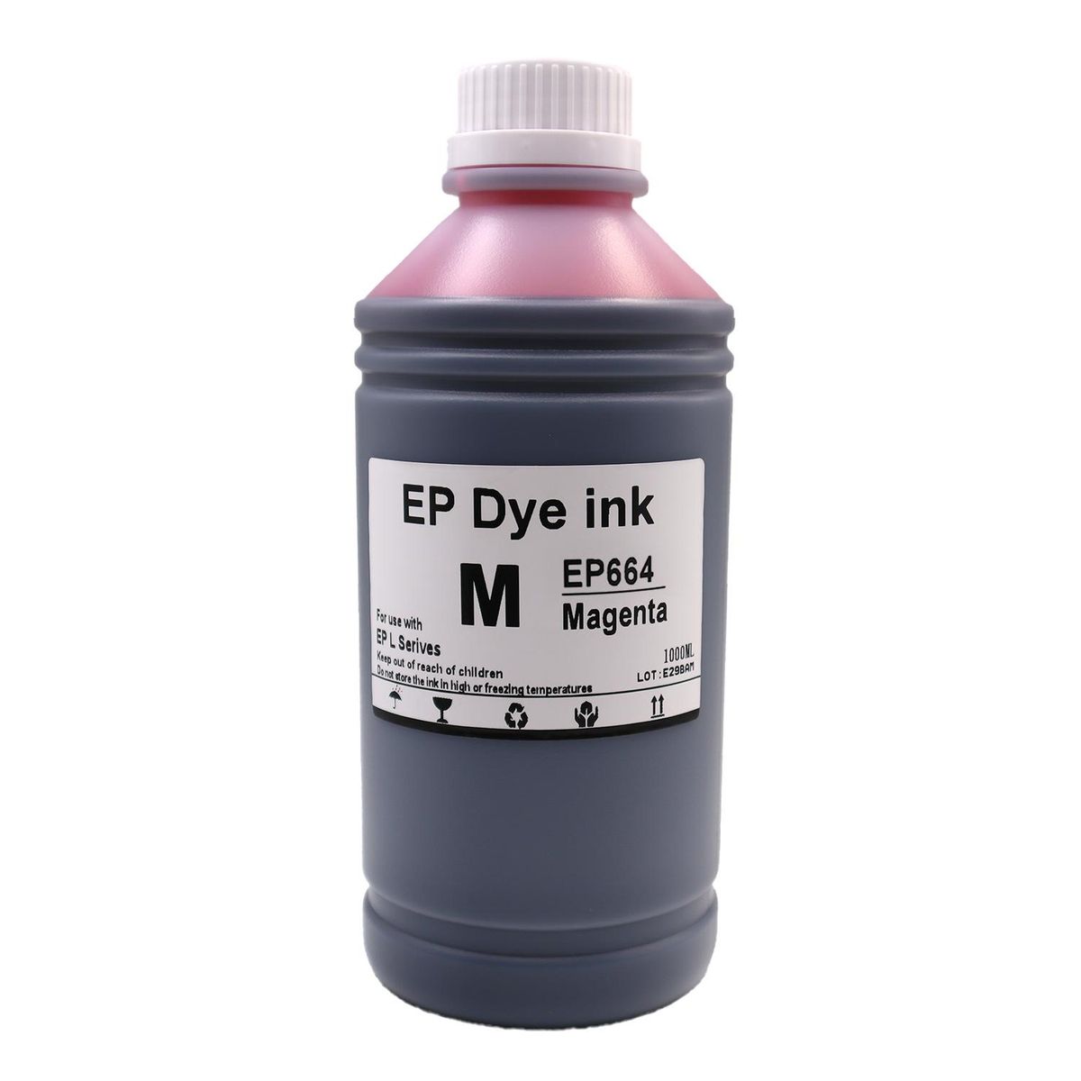 CURSOR - Tinta Dye Premium Compatible Epson T664 1 Lt - Rojo