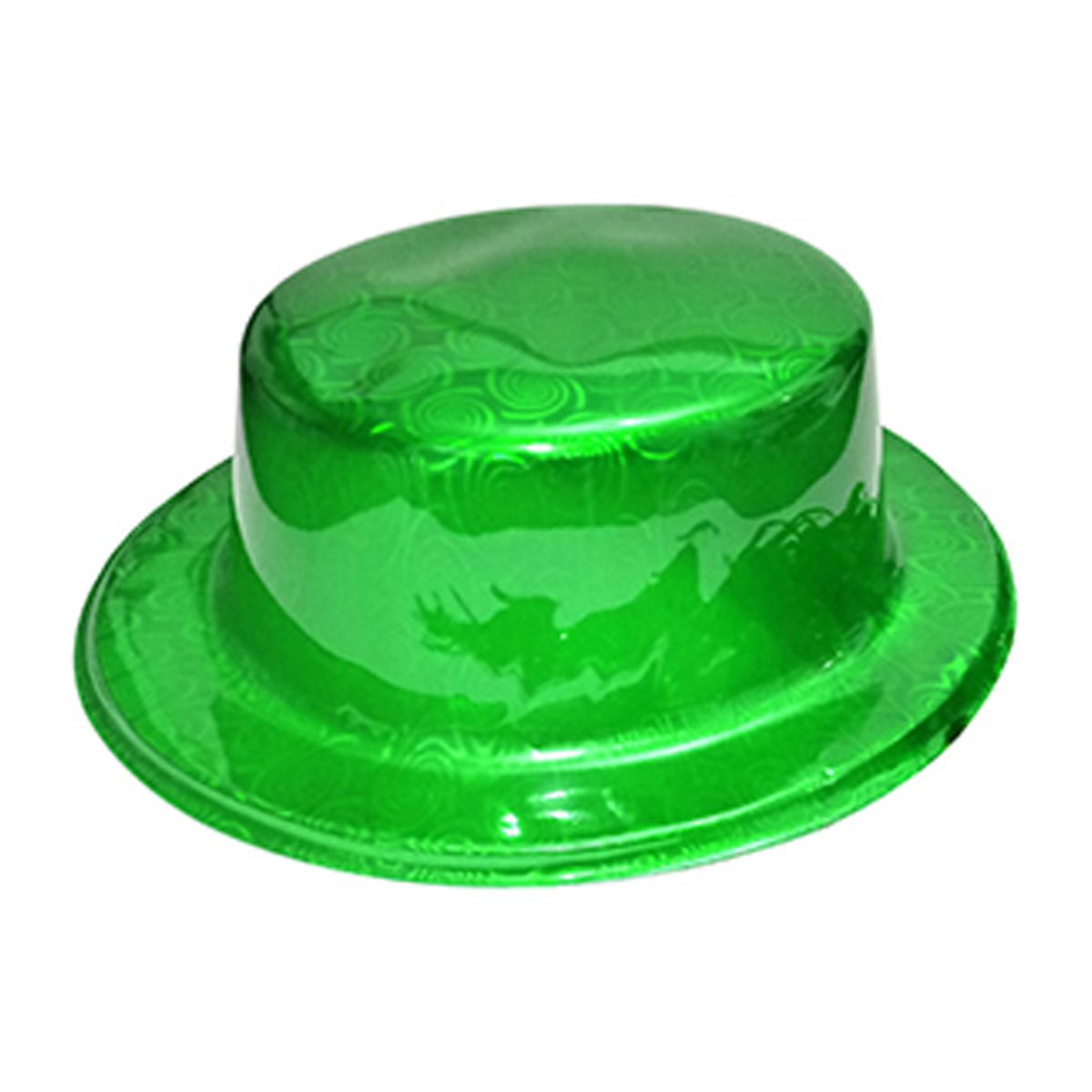 GENERICO - GORRO CHAPLIN CUADRADO BRILLANTE VERDE X12 UNI