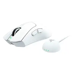 RAZER - Mouse Gamer Inalámbrico Deathadder V4 Pro Blanco