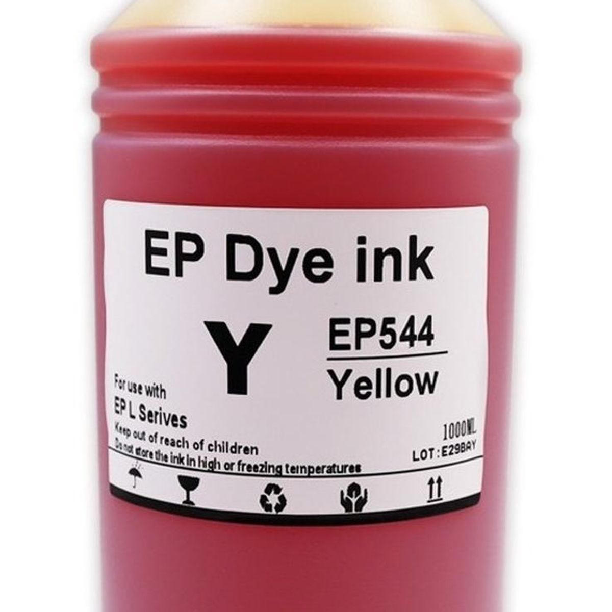 GENERICO - Tinta Dye Premium Compatible Epsn T544 1 Lt - Amarillo