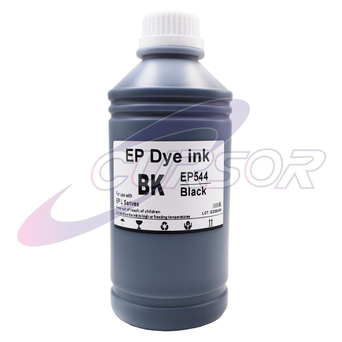 GENERICO - Tinta Dye Premium Compatible Epsn T544 1 Lt - Negro