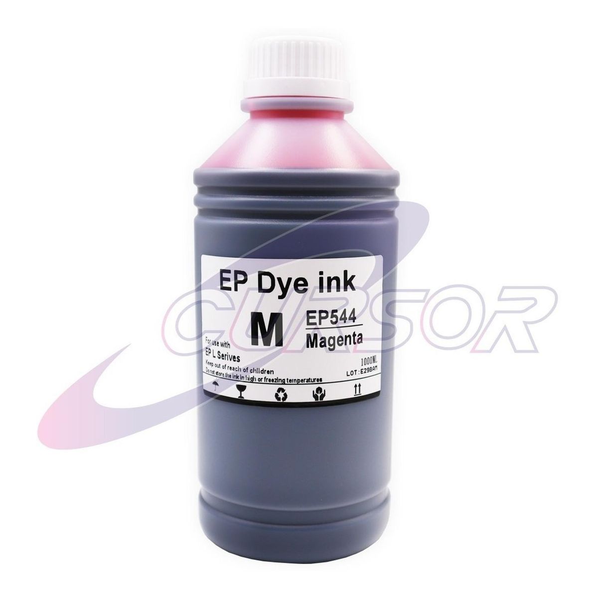 GENERICO - Tinta Dye Premium Compatible Epsn T544 1 Lt - Rojo