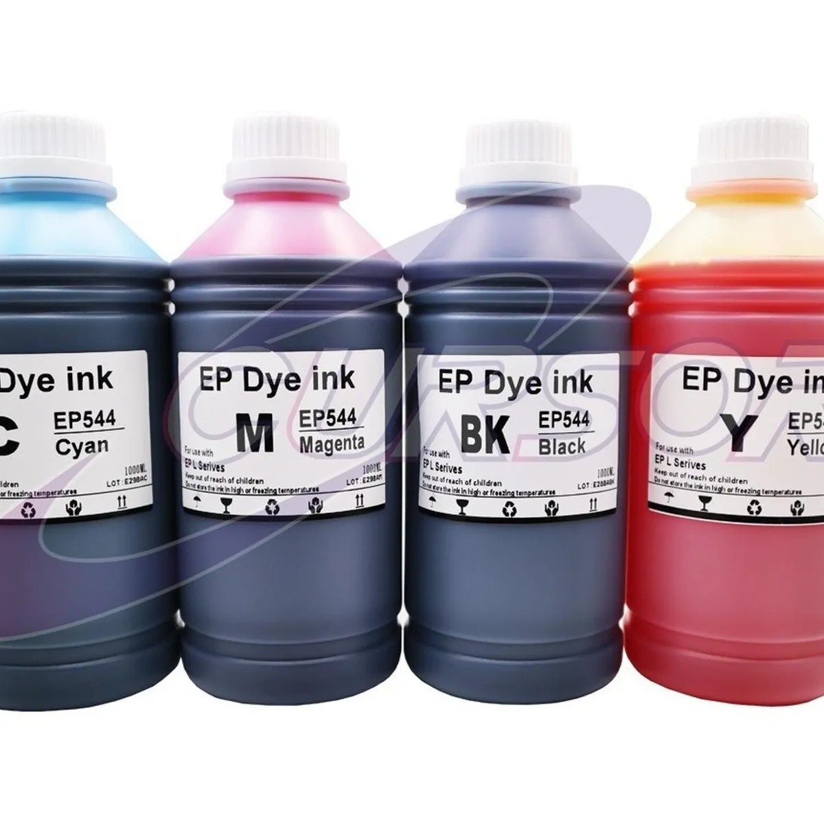 GENERICO - Tinta Dye Premium Compatible Epsn T544 1 Lt - Rojo