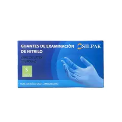 GENERICO - Guantes de Nitrilo Azul S 100Un