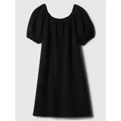 GAP - Vestido Manga Englobada Niña Negro
