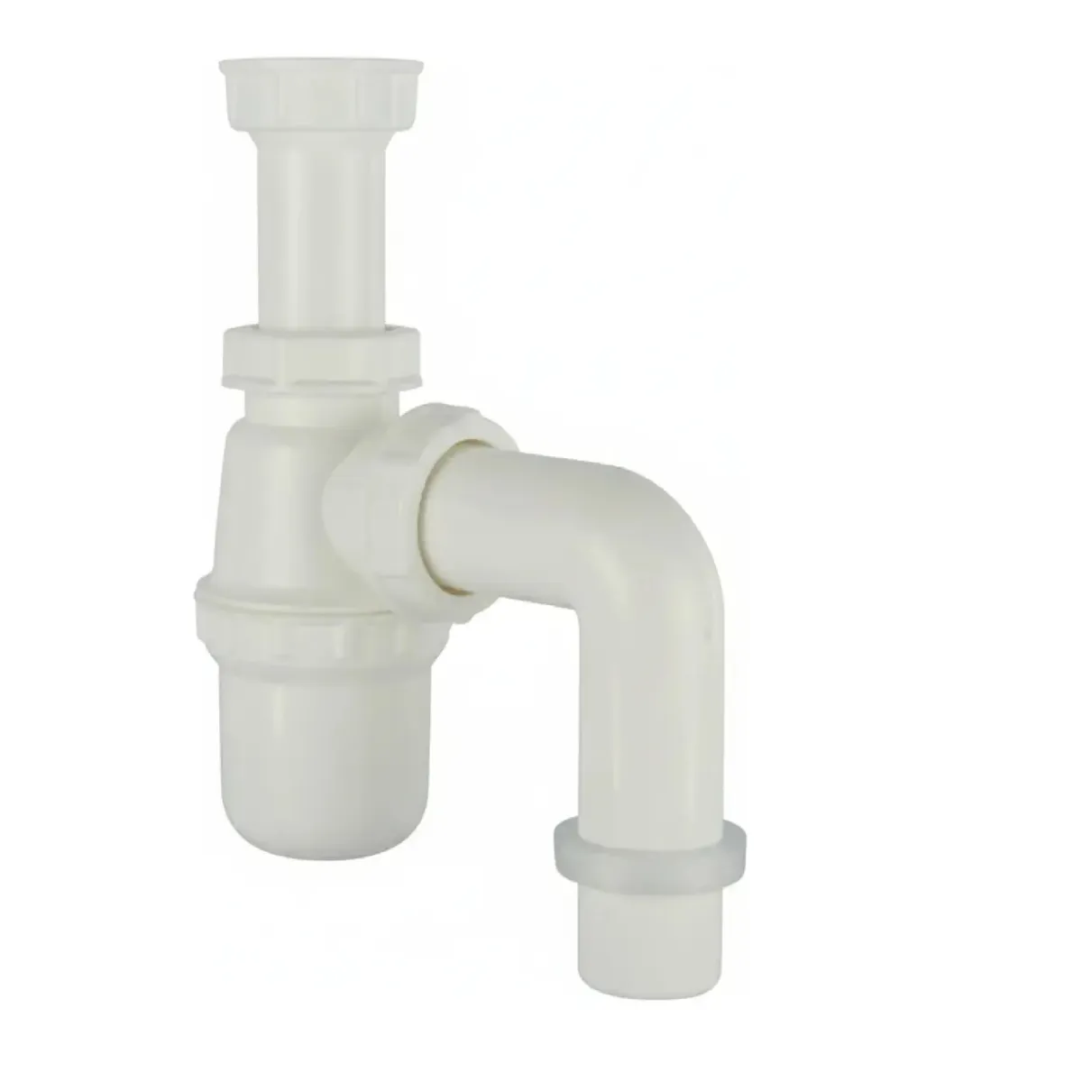 TAUMM - Sifon Plastico Con Codo Salida 1 1/4 Lavamanos O Lavatorio